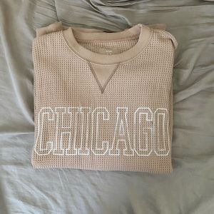 Aerie ‘Chicago’ Waffle Sweater